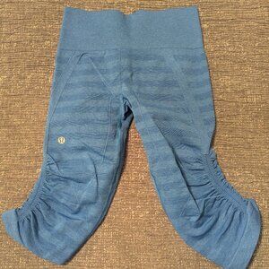 Lululemon Blue Capri Legging